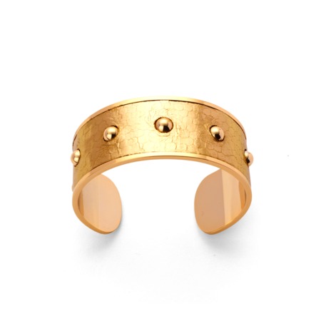 Athena Cuff Bracelet in Gold Snakeskin Athena Cuff Bracelet in Gold Snakeskin