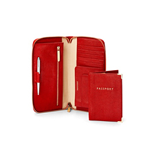 Zipped Travel Wallet & Passport Cover