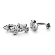 Sterling Silver Classic Car Cufflinks