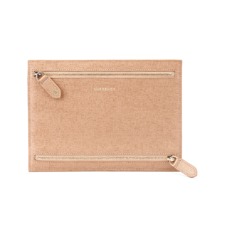 Multi Currency Wallet in Deer Saffiano