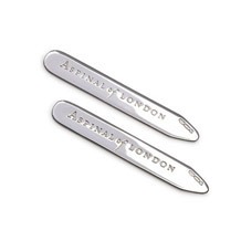 Sterling Silver Collar Stiffeners