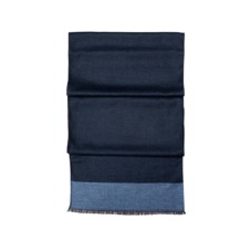 Essential Lightweight Cashmere Blend Scarf in Navy