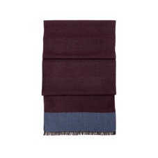 Essential Lightweight Cashmere Blend Scarf in Burgundy