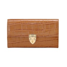 Mayfair Purse in Deep Shine Vintage Tan Croc