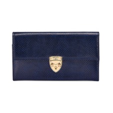 Mayfair Purse in Midnight Blue Lizard