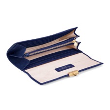 Mayfair Purse in Midnight Blue Lizard