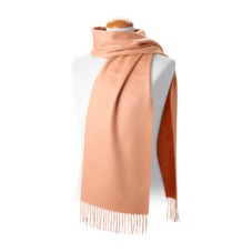 Pure Cashmere Scarf in Beige
