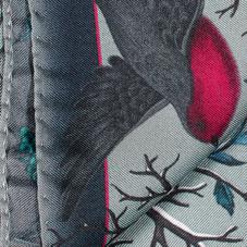 Robin Silk Twill Handkerchief in Midnight Blue
