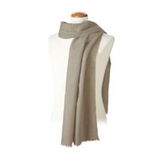 Lightweight Cashmere Scarf in Tawny Brown