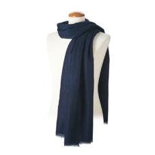 Lightweight Cashmere Scarf in Blue Moon