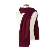 Lightweight Cashmere Scarf in Bordeaux