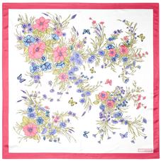Bouquet of Flowers Silk Scarf in Blossom