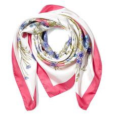 Bouquet of Flowers Silk Scarf in Blossom