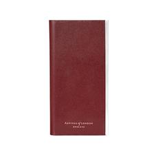 iPhone 6 Leather Book Case in Smooth Cognac & Espresso Suede