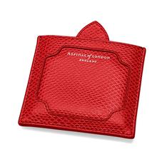 Marylebone Compact Mirror in Berry Lizard