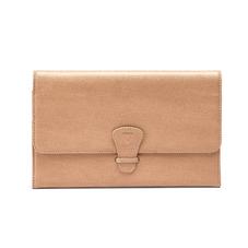 Classic Travel Wallet in Deer Saffiano