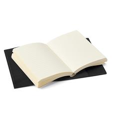 Saffiano Refillable Pocket Notebook in Black Saffiano