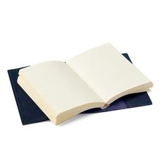 Saffiano Refillable Pocket Notebook in Navy Saffiano