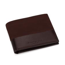 Shadow Billfold Wallet in Brown Nubuck