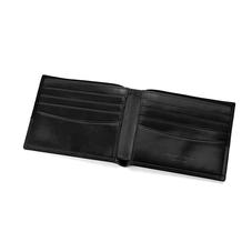 Shadow Billfold Wallet in Black Nubuck