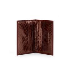 Snakeskin Credit Card Wallet