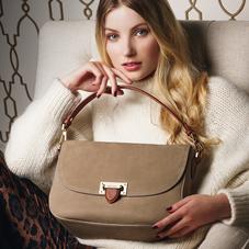 Slouchy Saddle Bag in Bordeaux Pebble
