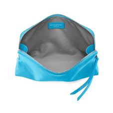 Large Essential Cosmetic Case in Aquamarine Lizard