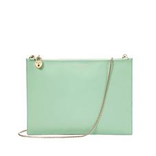 Soho Clutch in Smooth Peppermint