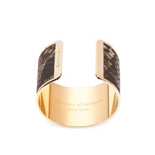 Minerva Cuff Bracelet in Tan Snake