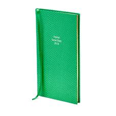Aspinal Social Diary in Grass Green Lizard