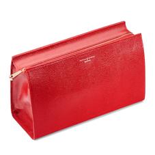 Large Cosmetic Case in Berry Lizard