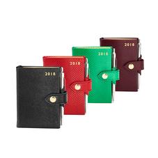 Mini Pocket Leather Diary & Pen