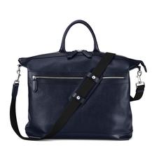 Anderson Tote in Navy Saffiano