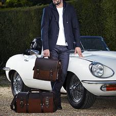 Shadow Holdall in Brown Nubuck