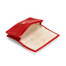 Business & Credit Card Case in Berry Lizard