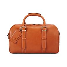 Small Harrison Weekender Travel Bag in Smooth Tan