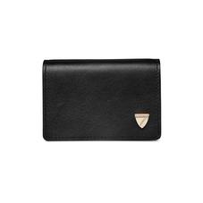 Accordion Credit Card Holder in Smooth Black