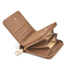 Marylebone Mini Purse in Camel Lizard & Smooth Camel