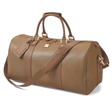 Boston Bag in Camel Saffiano