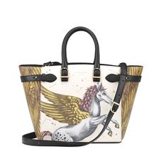 Midi Marylebone Tote in Pegasus Ivory Print