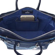 Mini Marylebone Tote in Pegasus Print & Blue Moon Polish