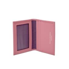 ID & Travel Card Case in Smooth Dusky Pink