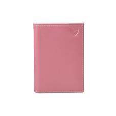 ID & Travel Card Case in Smooth Dusky Pink