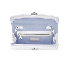 Mini Eaton Clutch in Silver Shooting Star