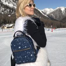 Constellation Backpack in Navy Constellation Print