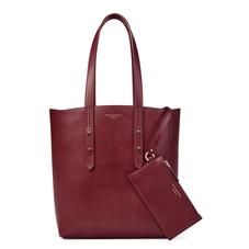 Aspinal Essential Tote in Smooth Burgundy