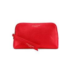 Small Essential Cosmetic Case in Berry Lizard