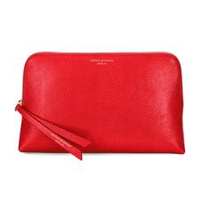 Large Essential Cosmetic Case in Berry Lizard