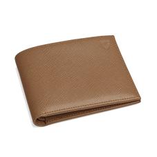 Billfold Wallet in Camel Saffiano