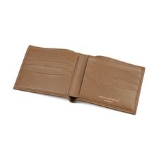Billfold Wallet in Camel Saffiano